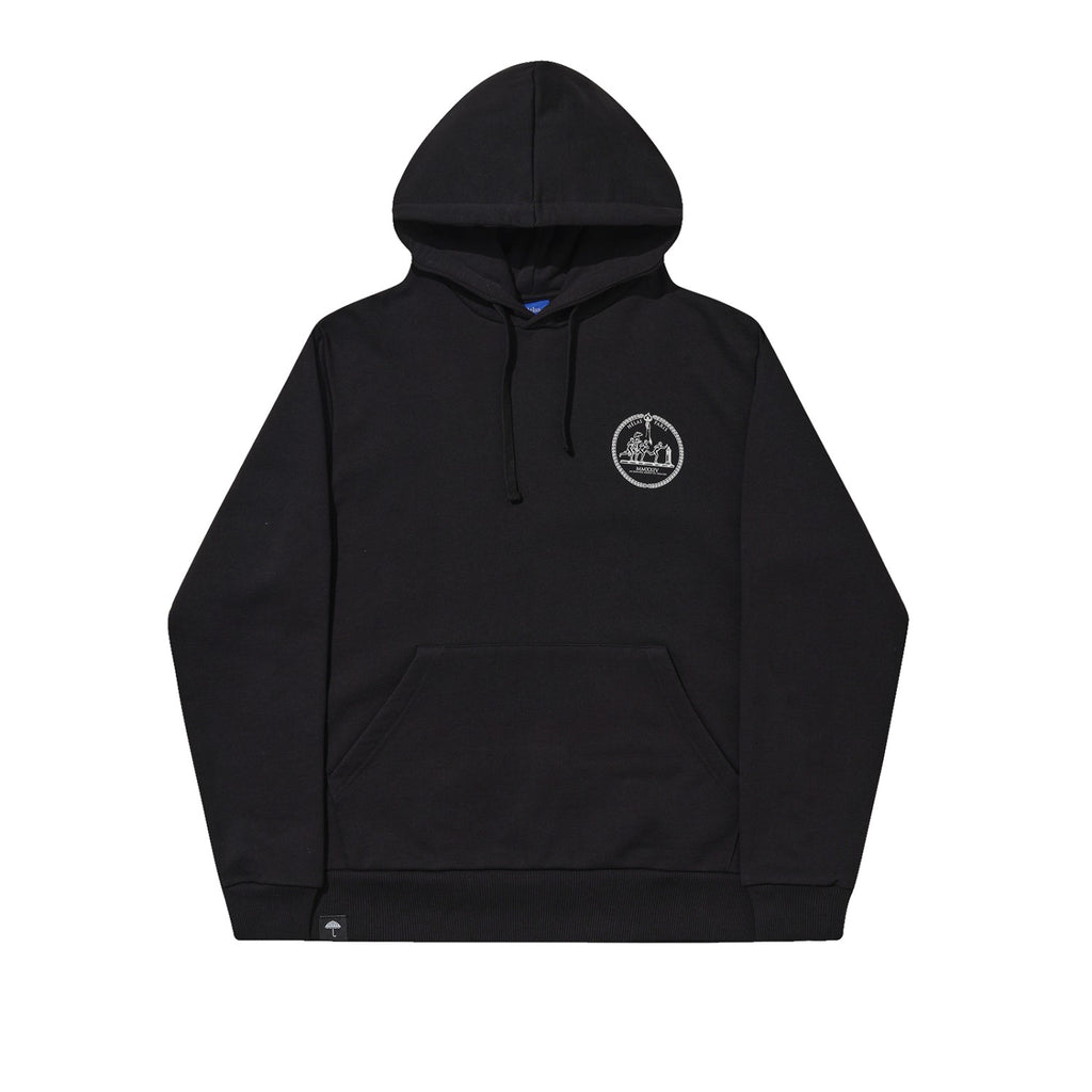 HELAS // DERNIERS HOODIE // BLACK