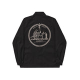 HELAS // DERNIERS COACH JACKET // BLACK