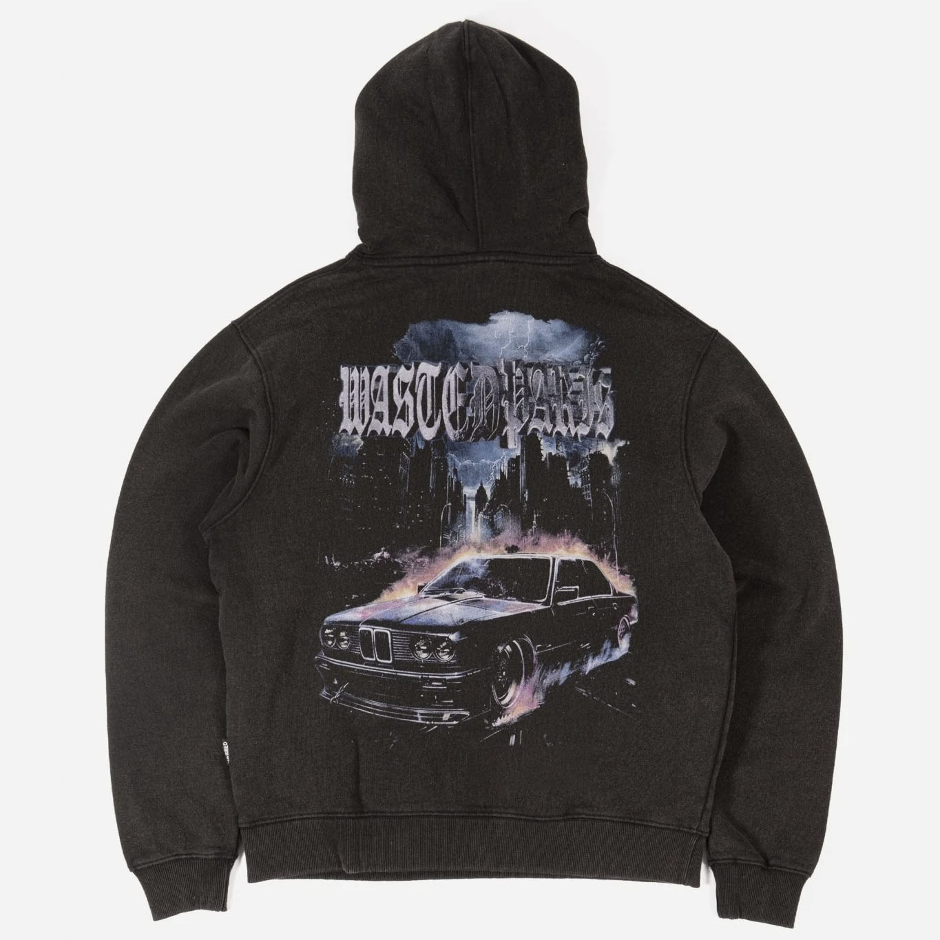 WASTED PARIS // HOODIE // RUN // FADED BLACK