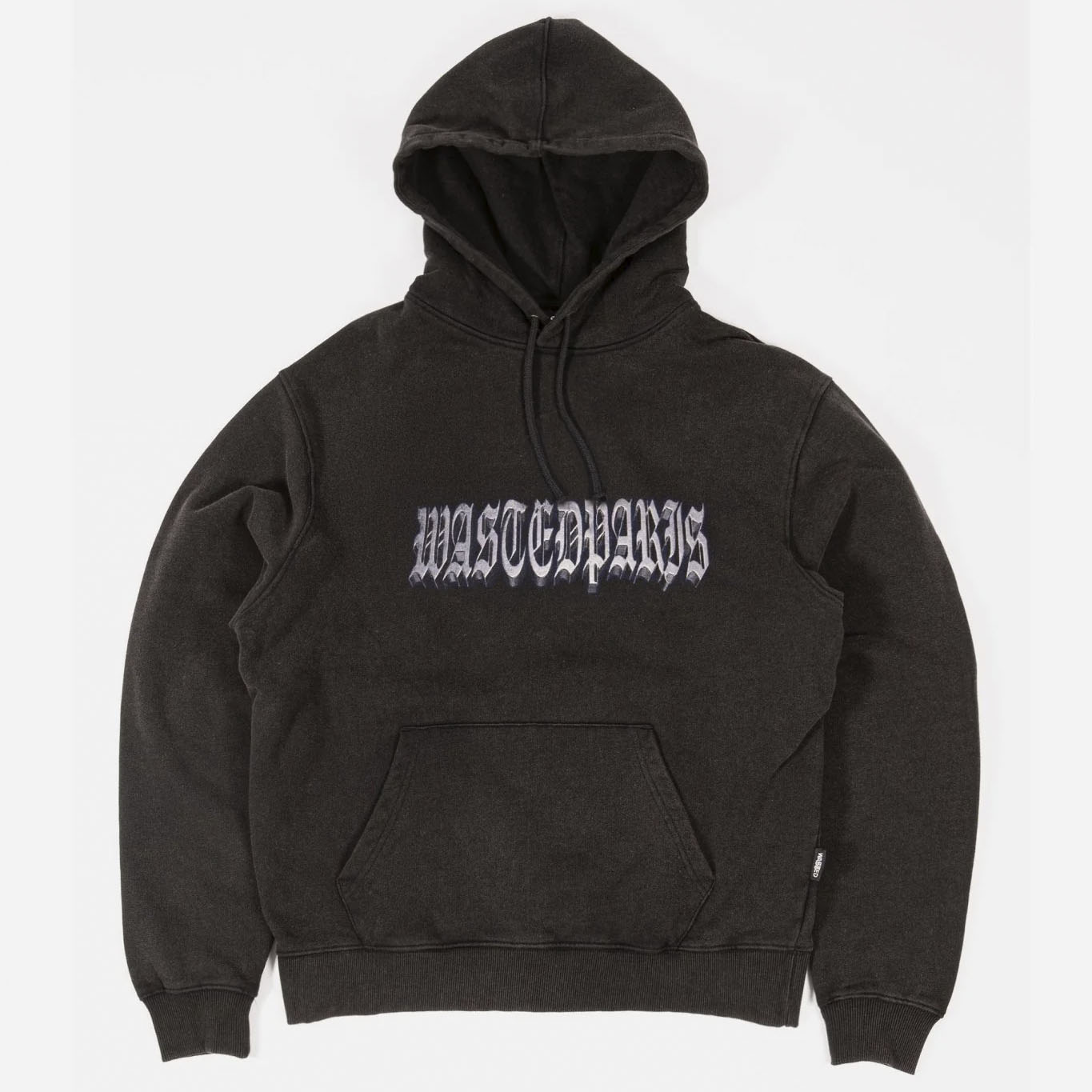 WASTED PARIS // HOODIE // RUN // FADED BLACK