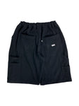 TELEVISISTAR // BLACK JET DENIM SHORTS // CARPENTER VX1