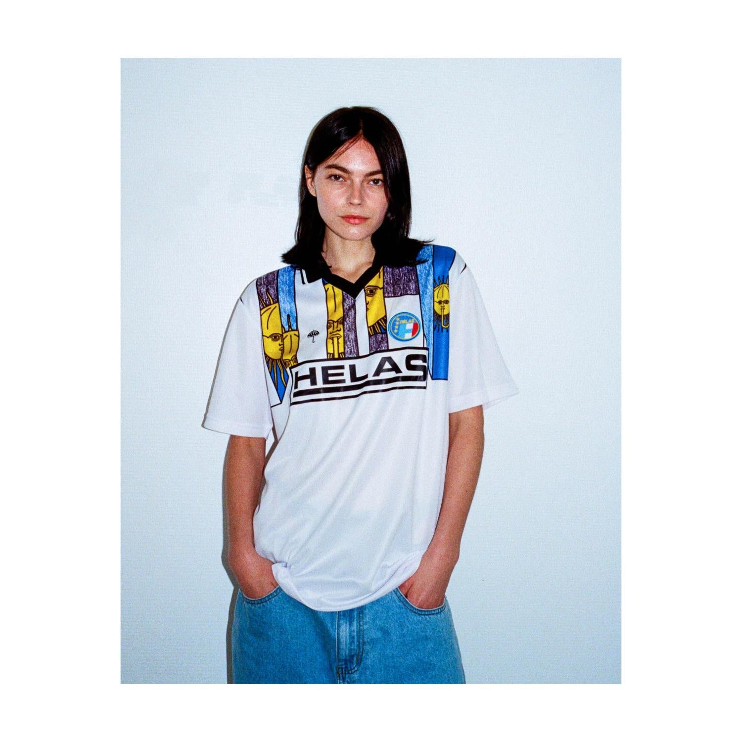 HELAS // JERSEY // INTERNATIONAL POLO // WHITE