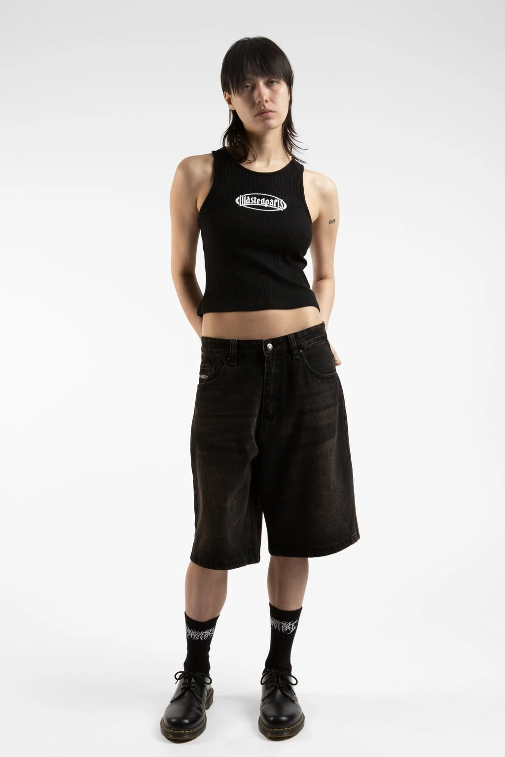 WASTED PARIS // SHORT // SANDBLAST CASPER SHORT // FADED BLACK