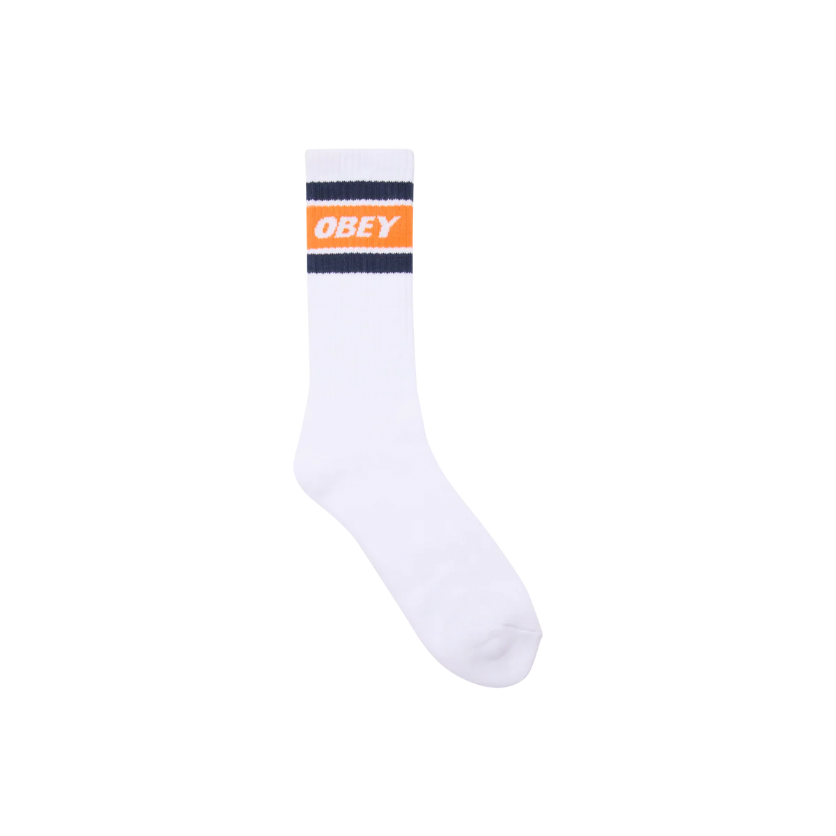 OBEY // COOPER II SOCKS // WHITE&ORANGE