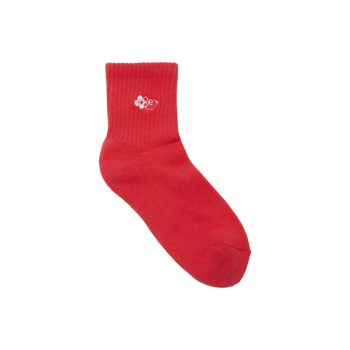 OBEY // FLOWER SOCKS // RED