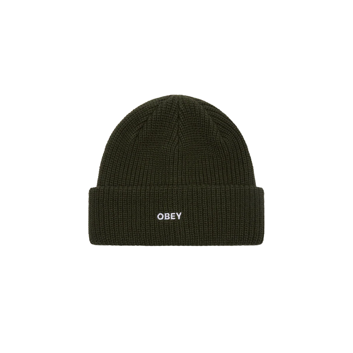 OBEY //  FUTURE BEANIE // KOMBU GREEN
