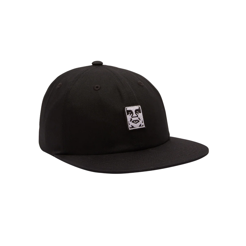 OBEY //  ICON PATCH PANEL STRAPBACK // BLACK