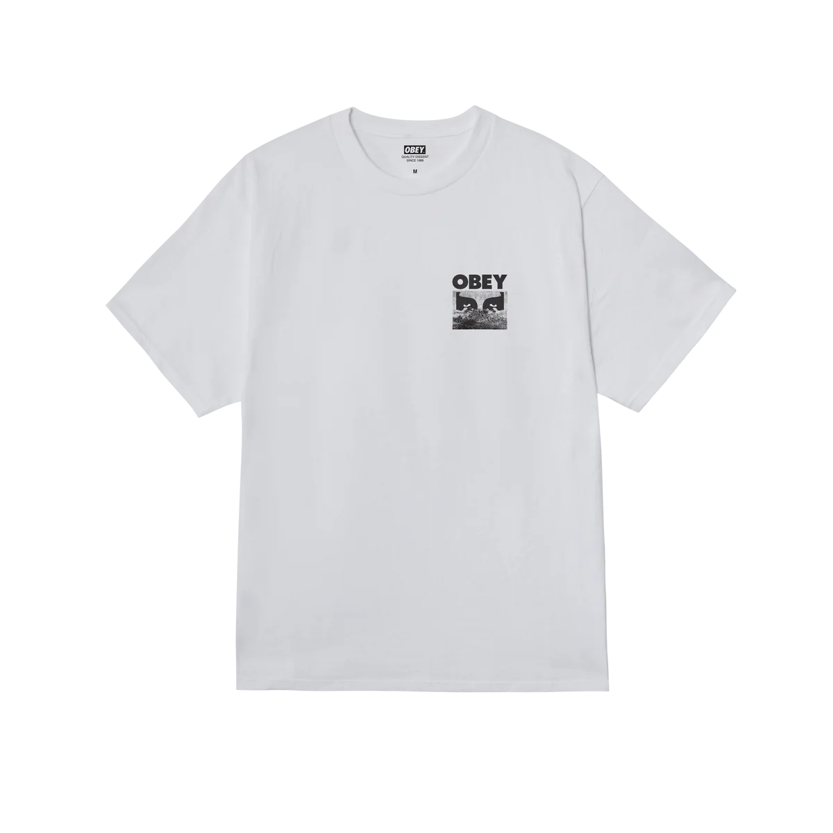 OBEY // IN A DIFFERENT PLACE T-SHIRT // WHITE