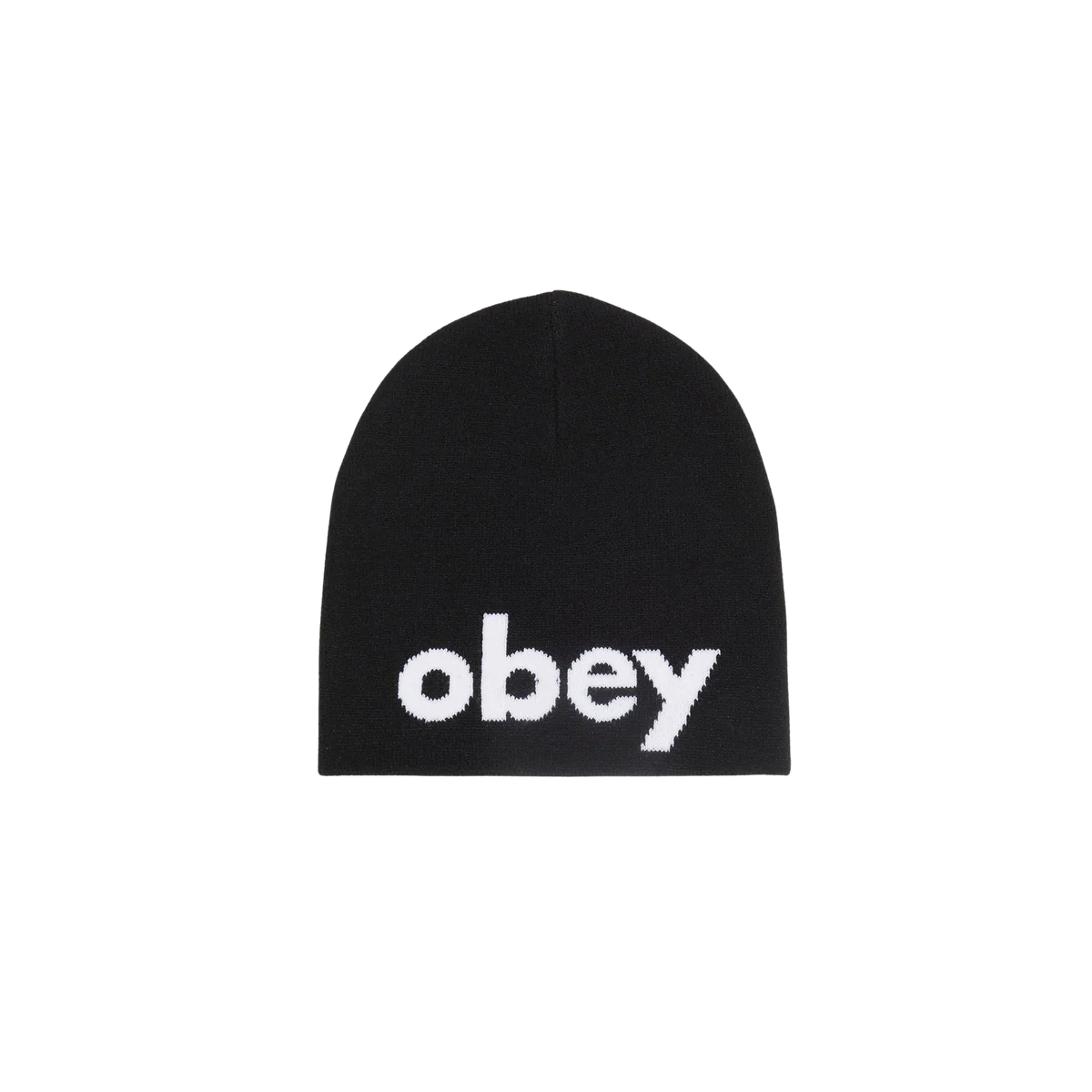 OBEY //  LOWERCASE BEANIE // BLACK