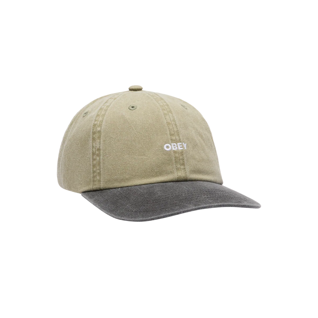 OBEY //  PIGMENT BOLD 6 PANELS STRAPBACK // PIGMENT KHAKI MULTI