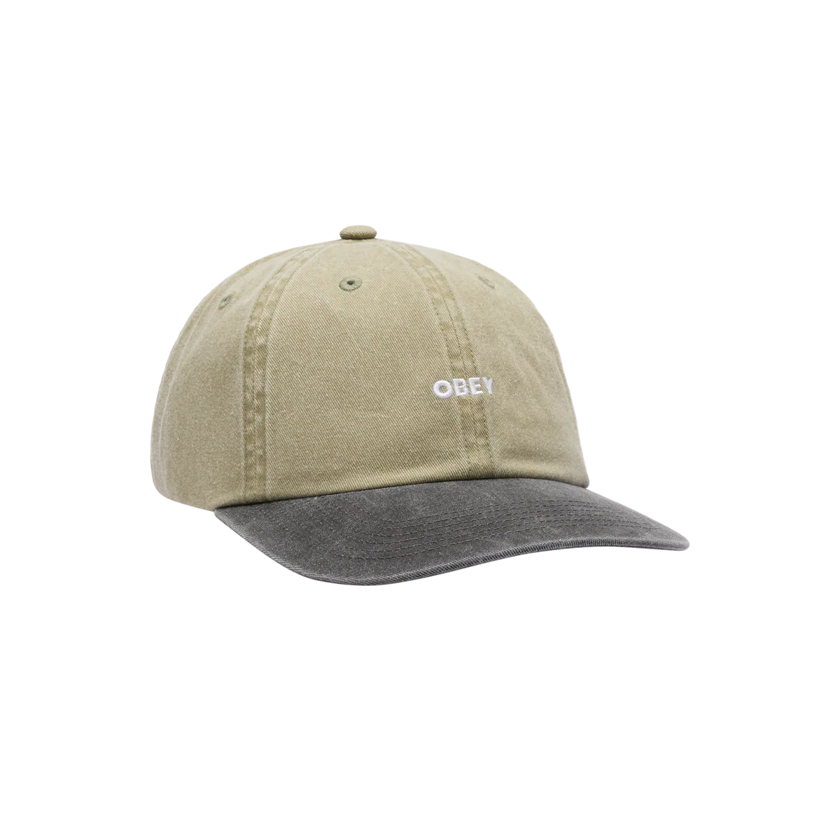 OBEY //  PIGMENT BOLD 6 PANELS STRAPBACK // PIGMENT KHAKI MULTI