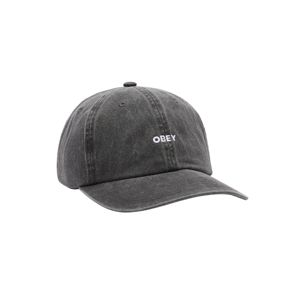 OBEY //  PIGMENT BOLD 6 PANELS STRAPBACK // PIGMENT BLACK