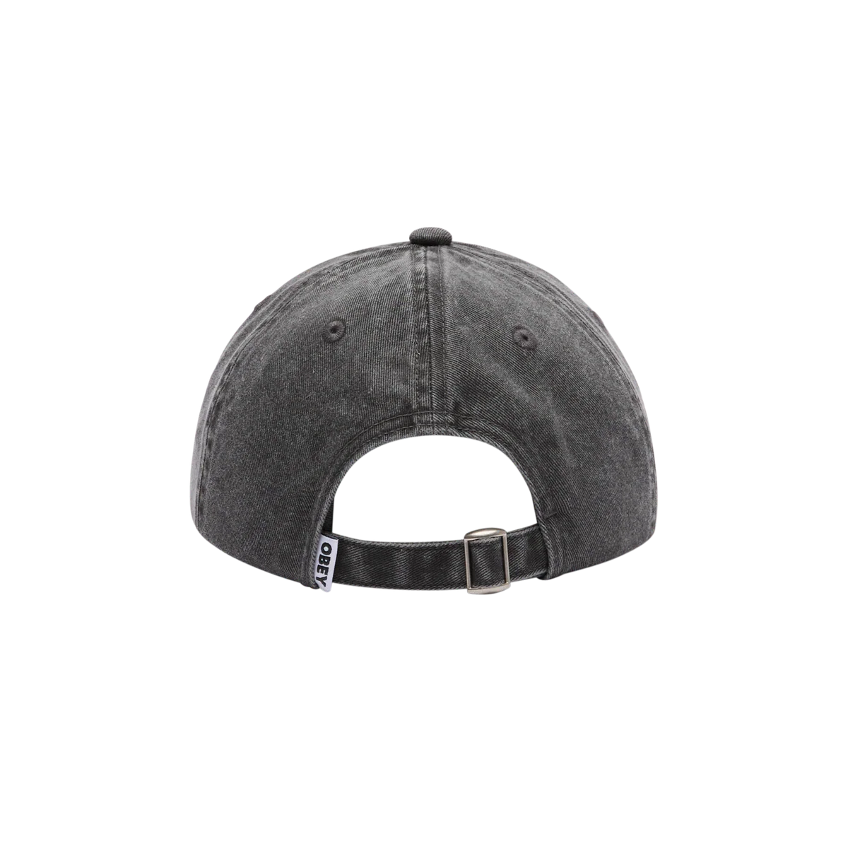 OBEY //  PIGMENT BOLD 6 PANELS STRAPBACK // PIGMENT BLACK