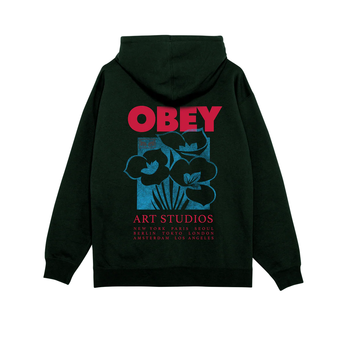 OBEY // ART STUDIO FLOWERS // BOTANICAL GARDEN