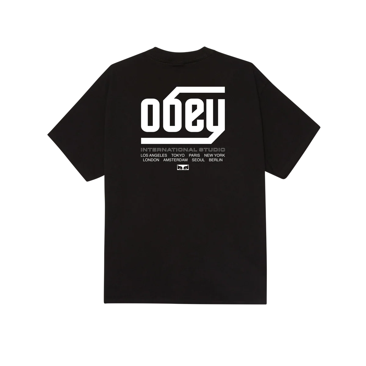 OBEY // TRADEMARK T-SHIRT // BLACK