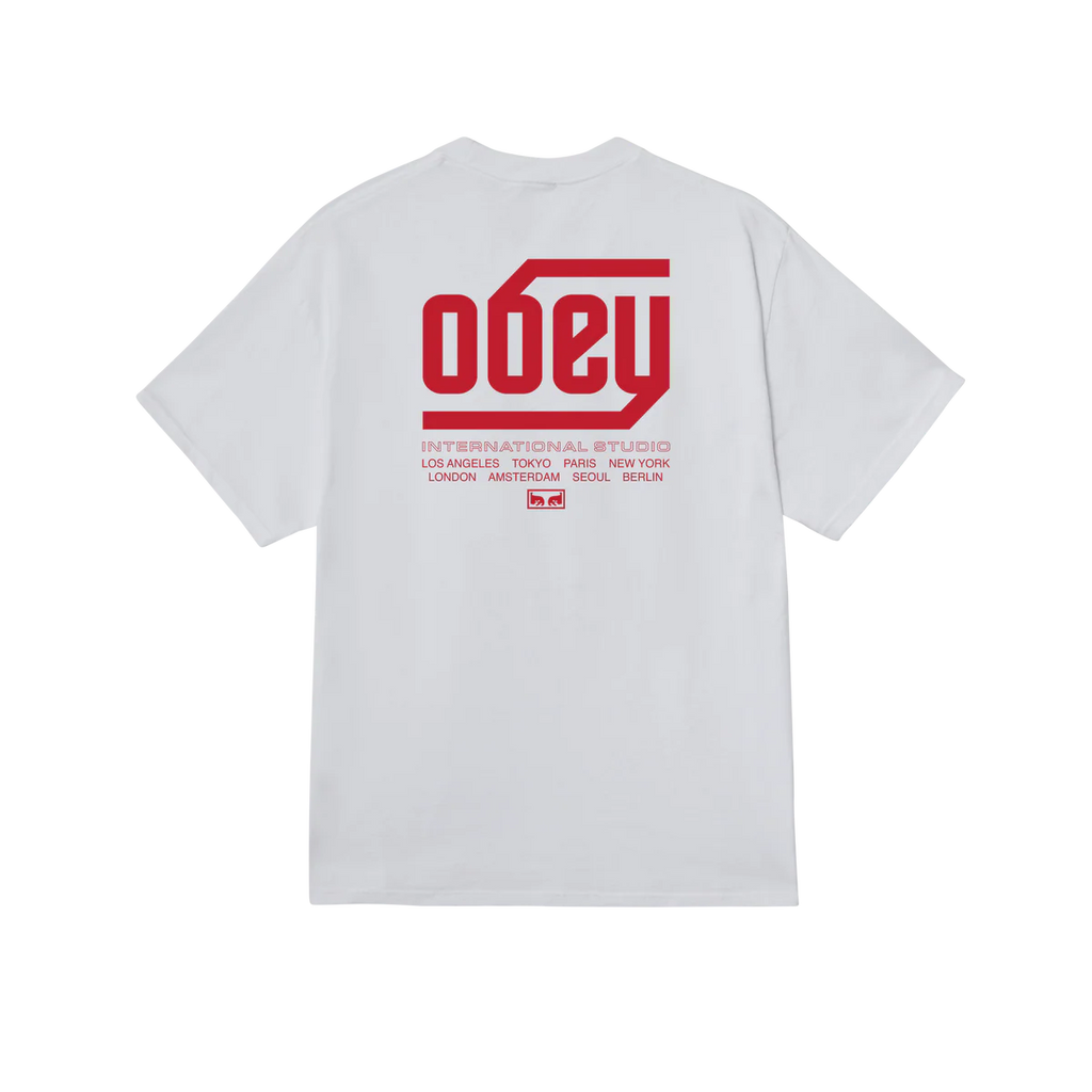 OBEY // TRADEMARK T-SHIRT // WHITE