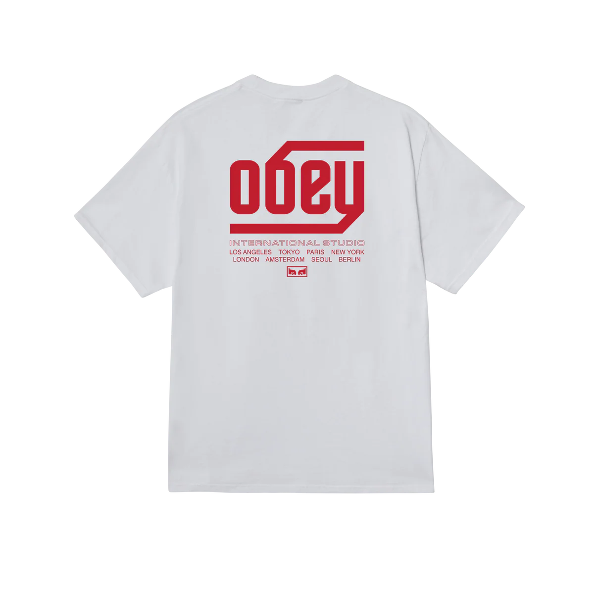 OBEY // TRADEMARK T-SHIRT // WHITE