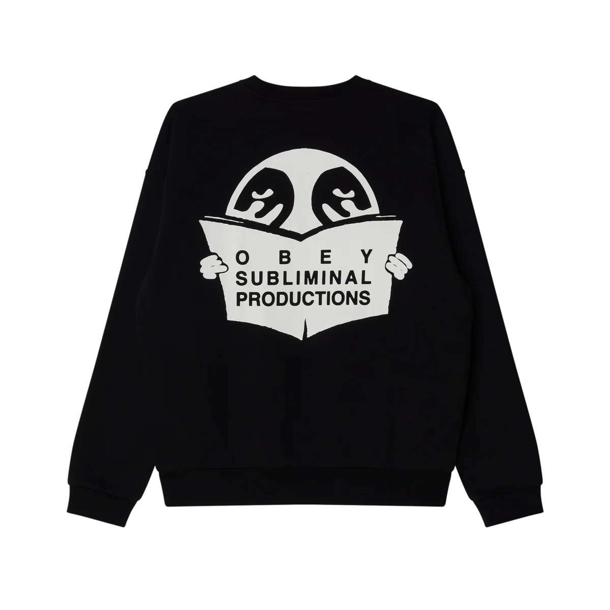OBEY // WELDON CREWNECK // BLACK