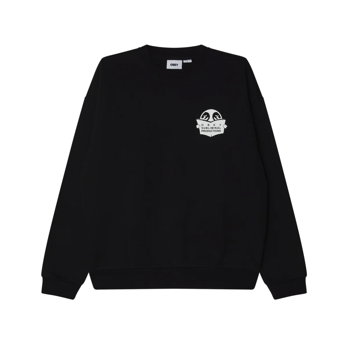 OBEY // WELDON CREWNECK // BLACK