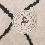 HELAS // POLO CLUB KNIT // OFF WHITE // L