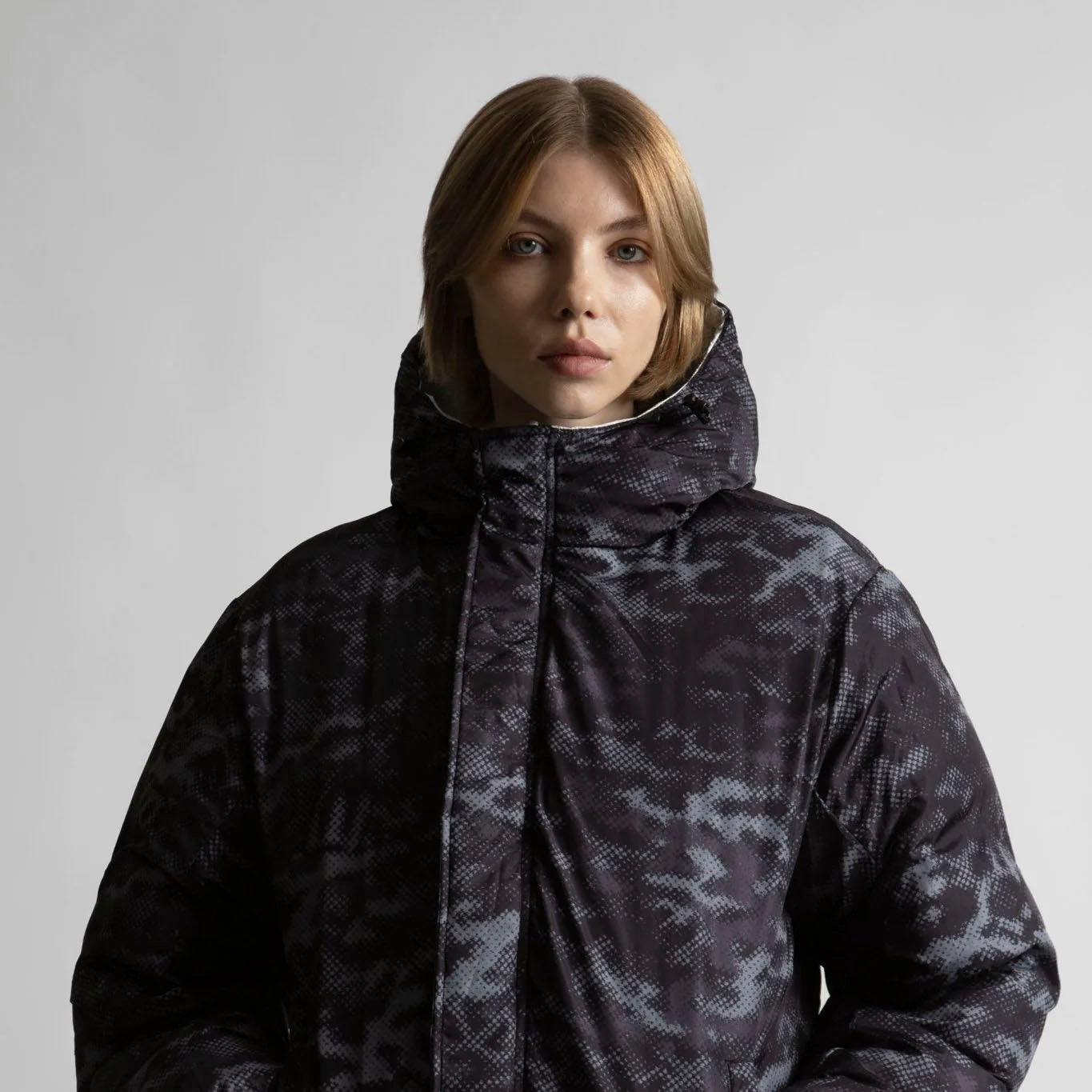 WASTED PARIS // REVERSIBLE PUFFER // DIGICAMO