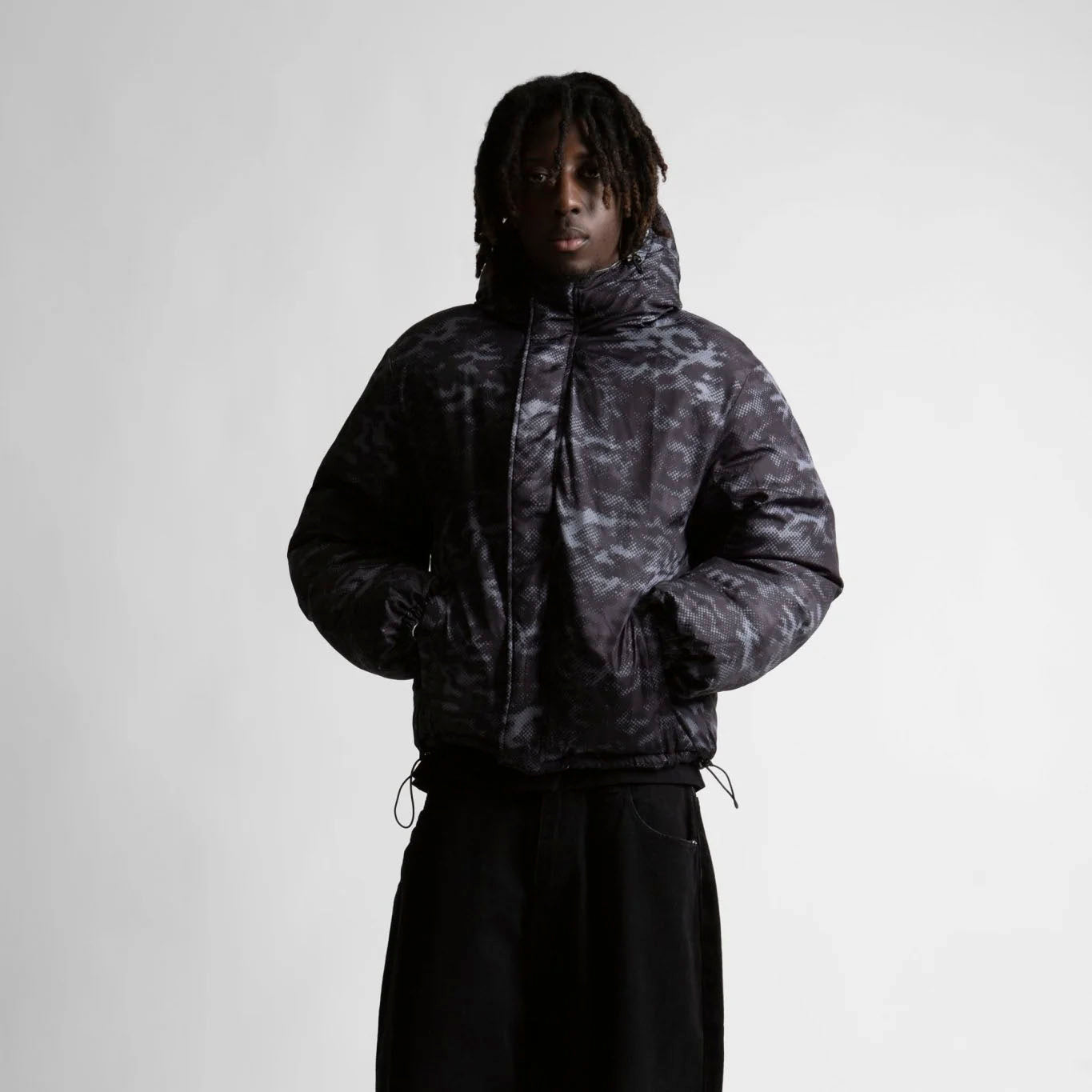 WASTED PARIS // REVERSIBLE PUFFER // DIGICAMO