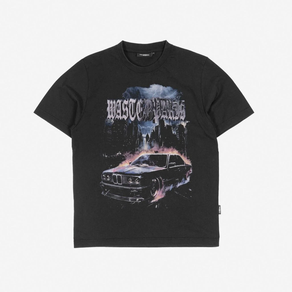 WASTED PARIS // T-SHIRT // RUN // FADED BLACK