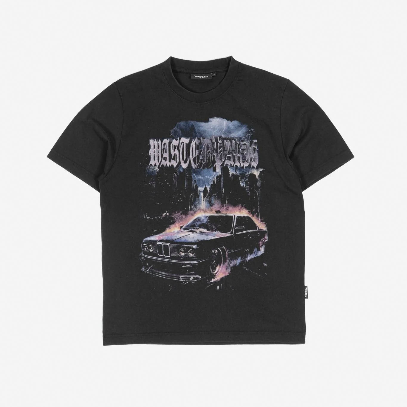 WASTED PARIS // T-SHIRT // RUN // FADED BLACK
