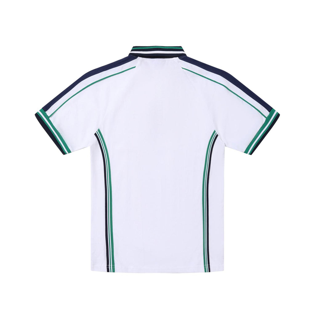 HELAS // POLO // TENNIS POLO PIQUE // WHITE